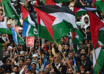 SENSITIVITI terhadap Palestin semakin kurang dan kurang sambutan di media sosial. – AFP