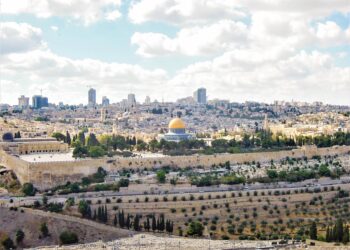 Kompleks Al Aqsa dari Mount of Olive. – GAMBAR HALINA MD. NOOR
