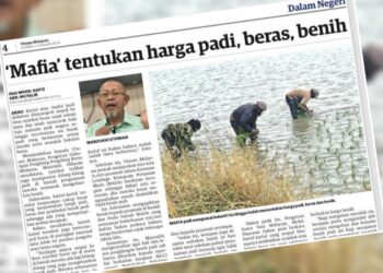 KERATAN laporan Utusan Malaysia.