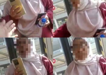 TANGKAP layar video perbalahan antara pemandu dan penumpang bas yang tular dalam aplikasi X.