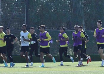 KEJAYAAN menamatkan kemarau 43 tahun untuk layak ke Piala Asia secara merit memberi sinar baharu kepada arena bola sepak negara. - IHSAN FAM