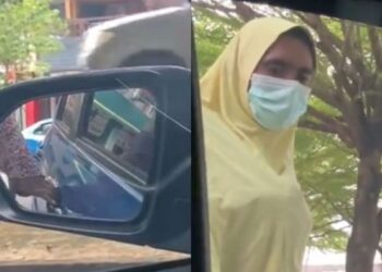 TANGKAP layar perkongsian video yang tular di aplikasi X.