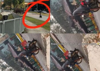 TANGKAP layar perkongsian video milik @nurananajihah di aplikasi TikTok yang tular di beberapa media sosial.