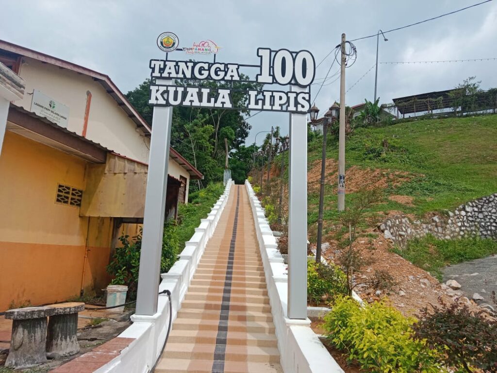 Tangga 100 gamit sejarah British di Kuala Lipis