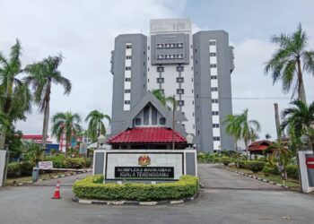 KOMPLEKS Mahkamah Kuala Terengganu di Kuala Terengganu.