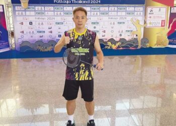 CHEAH Liek Hou meraih kejuaraan berganda di Kejohanan Badminton Para Dunia yang berlangsung di Pattaya, Thailand, semalam. – FACEBOOK CHEAH LIEK HOU