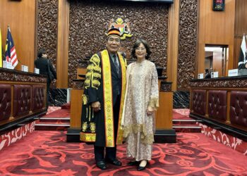 MUTANG TAGAL dilantik Speaker Dewan Negara baharu. - GAMBAR FB MUTANG TAGAL