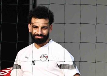 MOHAMED Salah dilihat kembali berlatih bersama Liverpool. - AFP