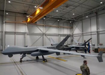 DRON MQ-9 milik tentera Amerika Syarikat (AS) - REUTERS