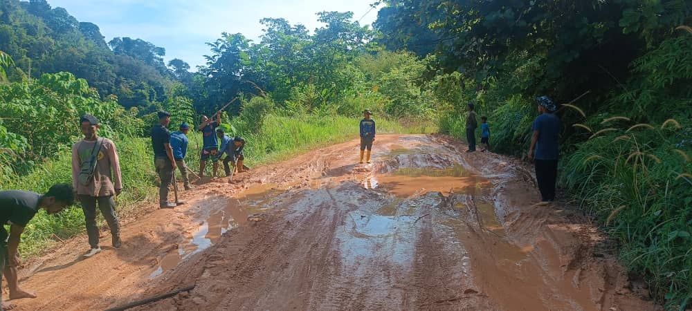 Jalan ke Pos Sinderut, Ulu Jelai bagai sawah padi