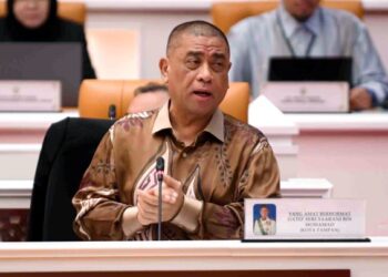 SAARANI Mohamad pada Persidangan DUN Perak di Bangunan Perak Darul Ridzuan, Ipoh. - IHSAN MEDIA SUK PERAK