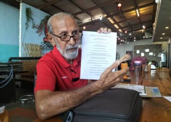 RAVINDER Singh mahu Ketua Menteri Pulau Pinang, Chow Kon Yeow tidak 'cuci tangan' dalam isu kelulusan pembinaan asrama pekerja asing di Teluk Kumbar
