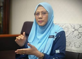 ROSNAH Sardi ketika ditemui di pejabatnya di Seremban baru-baru ini.-UTUSAN/NUR SHARIEZA ISMAIL.