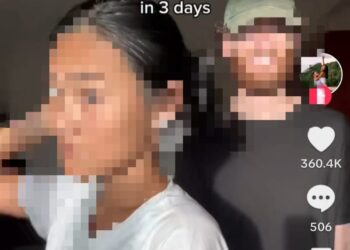 TANGKAP layar yang diambil daripada akaun TikTok oleh pasangan pelancong asing yang mendakwa mereka tidak mandi selama tiga hari kerana kualiti air yang kotor sepanjang berada di sebuah hotel di Pulau Pinang