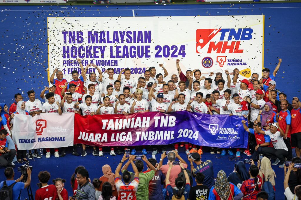 TNB berpesta gol sebelum dinobat juara Liga Hoki Malaysia 2024