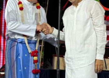 ANWAR Ibrahim membawa watak Tunku Abdul Rahman 
dan SA.Vigneswaran pula sebagai T.Sambanthan ketika Majlis memperingati peristiwa pengisytiharan kemerdekaan 
Persekuan Tanah Melayu baru-baru ini.