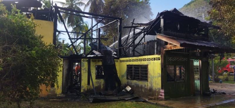 Rumah pusaka 60 tahun terbakar