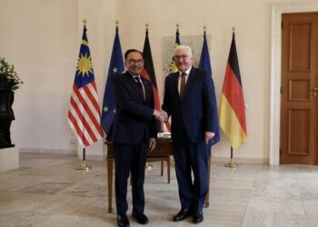 Anwar Ibrahim bertemu dengan Presiden Frank-Walter Steinmeier. - FB Perdana Menteri