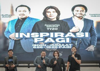 INSPIRASI Pagi antara penjenamaan semula IKIMfm. - UTUSAN/FAIZ ALIF ZUBIR