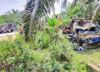 KEJADIAN kemalangan maut melibatkan dua buah lori di Kilometer 67 Jalan Kuantan-Kuala Lumpur di Maran, Pahang.