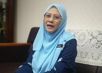 ROSNAH Sardi ketika ditemui di Seremban baru-baru ini.-UTUSAN/NUR SHARIEZA ISMAIL.