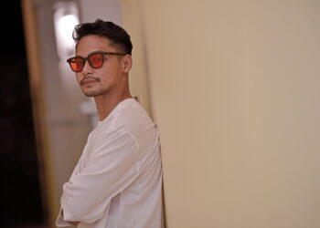 PETALING JAYA 6 MAC 2024 - Syafiq Kyle semasa  Sidang media drama terbaharu, Terlanjur Cinta yang berlangsung di The Agam, Sungai Penchala, Kuala Lumpur. / M Firdaus M Johari