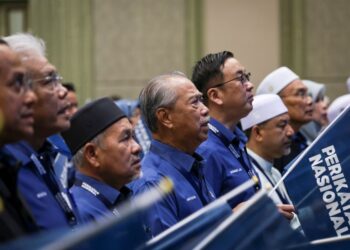 SEBAHAGIAN pemimpin dan wakill rakyat Perikatan Nasional (PN) yang menghadiri Konvensyen Wakil-Wakil Rakyat PN 2024 di Kuala Lumpur, semalam. - MINGGUAN/MUHAMAD IQBAL ROSLI