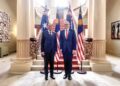 ANWAR Ibrahim bersama Perdana Menteri Australia, Anthony Albanese di Melbourne. ketika lawatan Anwar ke Australia 2024.