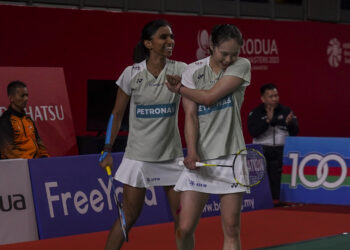 BEREGU wanita negara, Pearly Tan dan M. Thinaah diharapkan mampu membawa pulang pingat di Sukan Olimpik Paris.
