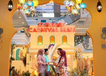 Sunway Carnival meraikan Hari Raya Aidilfitri tahun ini dengan tema ‘Gaya Riang Ria’ bermula 14 Mac sehingga 14 April 2024.