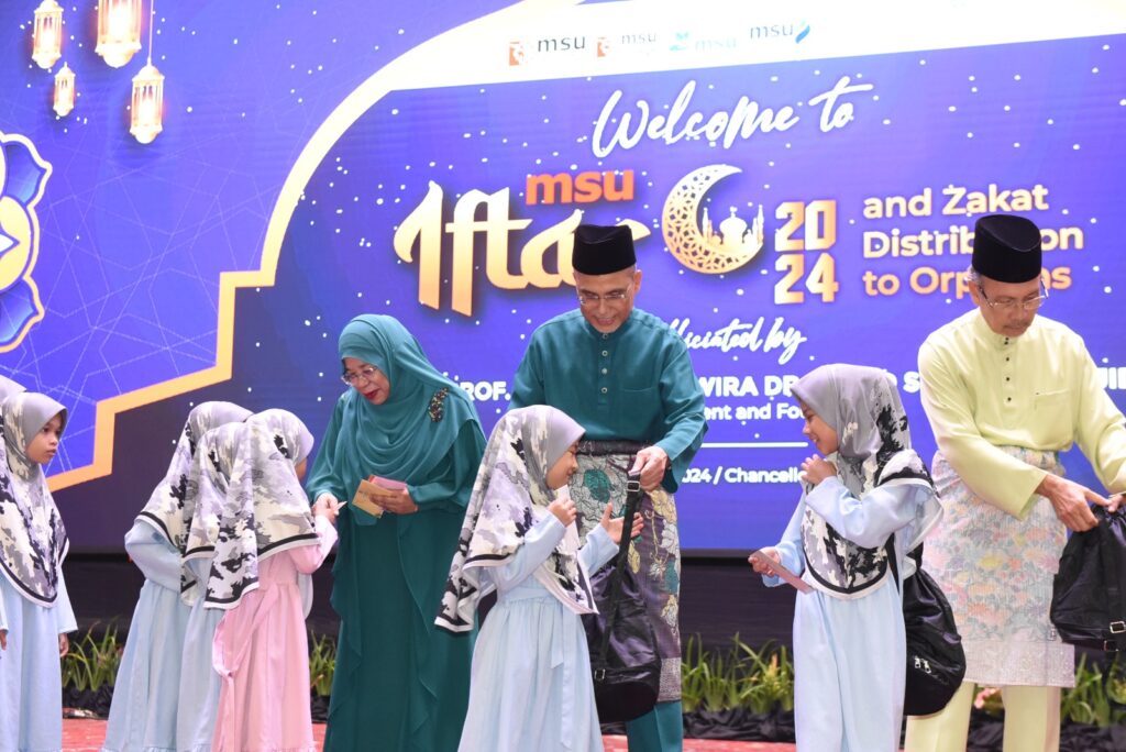 Anak-anak yatim terima sumbangan MSU 