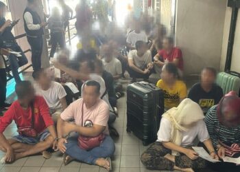 KESEMUA tahanan warganegara Thailand yang dihantar pulang melalui Kompleks Imigresen, Kastam, Kuarantin Keselamatan (ICQS) Rantau Panjang, Kelantan-IHSAN JIM Kelantan.