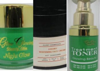 TIGA produk kosmetik didapati mengandungi racun berjadual.