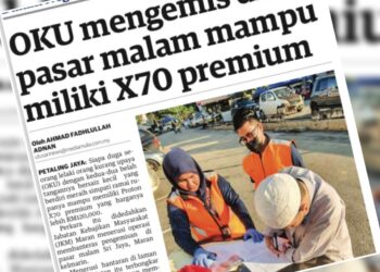 KERATAN laporan Utusan Malaysia 23 Februari 2024.