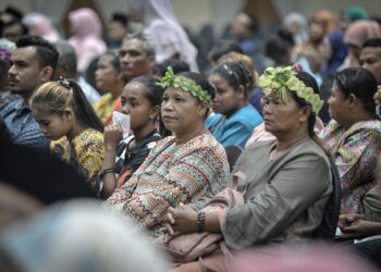 SEBAHAGIAN peserta yang hadir Kongres Ekonomi Bumiputera (KEB) 2024 di Putrajaya. - UTUSAN/FAIZ ALIF ZUBIR