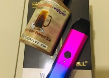 CONTOH cecair dan alat menghisap vape yang mudah didapati di pasaran ketika ini.