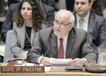 RIYAD Mansour di PBB, New York pada 24 Julai 2018. -AGENSI