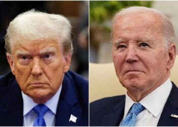 DONALD Trump (kiri) dan Joe Biden.-AGENSI