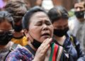 BERPULUH-puluh pencari suaka dari Myanmar memprotes berhubung keadaan mereka yang tidak menentu di India sempena Hari Pelarian Sedunia pada 20 Jun tahun lalu. -AGENSI