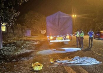 KEMALANGAN maut membabitkan seorang penunggang motosikal di Jalan Pintasan Kuantan-Kemaman, dekat tangki air Semambu di Kuantan, Pahang.