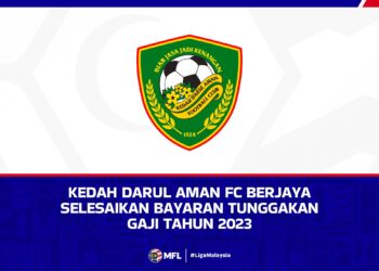 FIRST Instance Body (FIB) mengesahkan KDA FC berjaya menyelesaikan bayaran tunggakan gaji pemain dan pegawai bagi tahun 2023 sebelum tarikh akhir ditetapkan iaitu 20 April 2024.