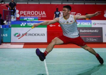 LEE Zii Jia akan menjalani latihan berasingan dengan pemain Malaysia yang lain. - UTUSAN/SHIDDIEQIIN ZON