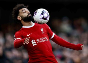 SALAH terus menjadi pilihan untuk menerajui barisan hadapan Liverpool musim ini.AFP