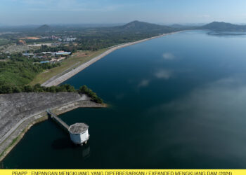 EMPANGAN Mengkuang Diperbesarkan (EMD) di Bukit Mertajam, Pulau Pinang