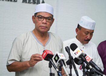 SAIFUDDIN Nasution Ismail ketika ditemui pada sidang akhbar Majlis Penerapan Nilai-nilai Murni Jabatan Imigresen Malaysia Bersama Menteri Dalam Negeri 2024 yang bertempat di Depot Imigresen Bukit Jalil, di sini hari ini. UTUSAN/SYAKIR RADIN