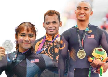 Azizulhasni Awang akan mengetuai cabaran basikal trek di Olimpik Paris bersama Muhammad Shah Firdaus 
Sahrom dan Nurul 
Izzah Izzati 
Mohd. Asri. - UTUSAN