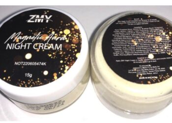 ZMY Magnetic Aura Night Cream dikesan mengandungi racun berjadual.