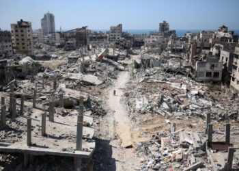 Selangor kupul dana untuk membantu membangunkan semula Gaza. - AFP