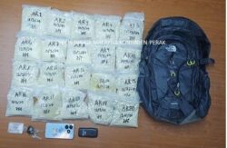 Polis tahan lelaki, rampas heroin RM115,000