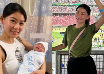 SHIRLI Ling bersama cucunya.-AGENSI